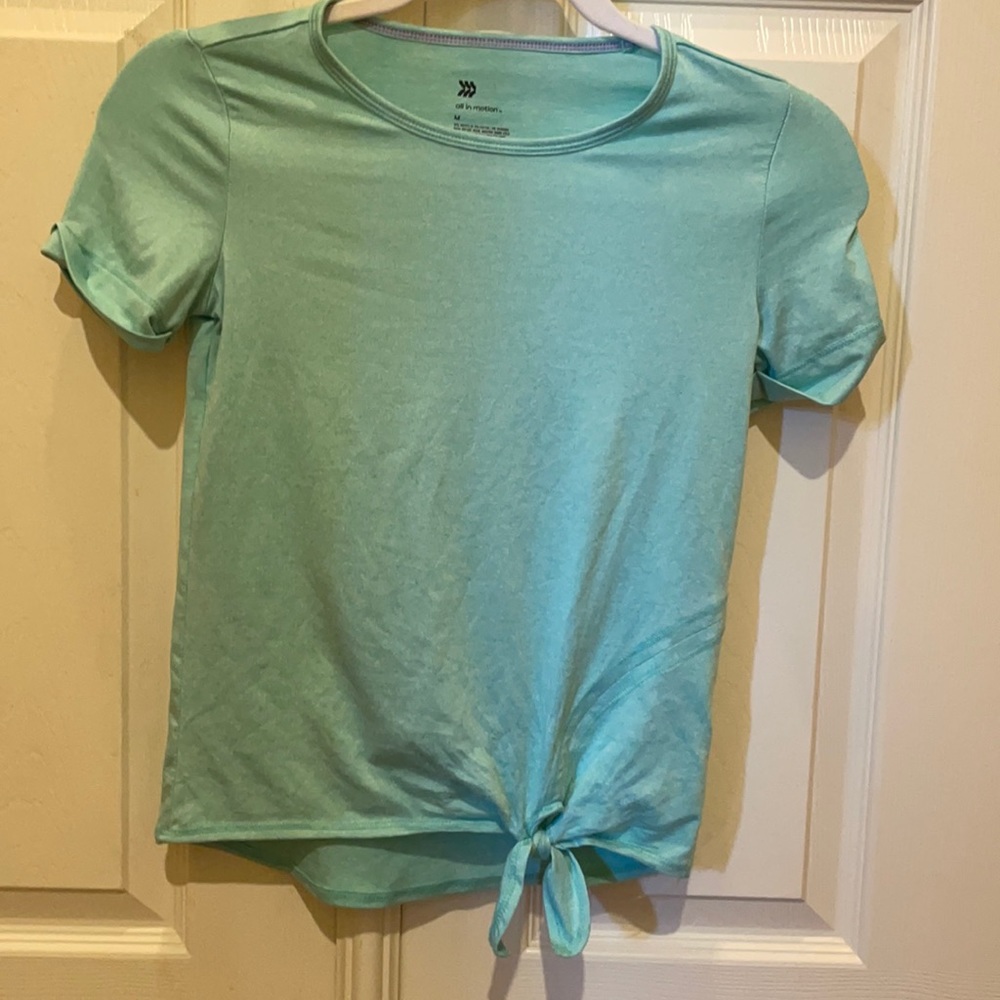 Pretty workout top with tie